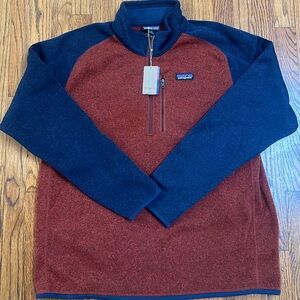 NWT: Patagonia Men’s Better Sweater 1/4-Zip